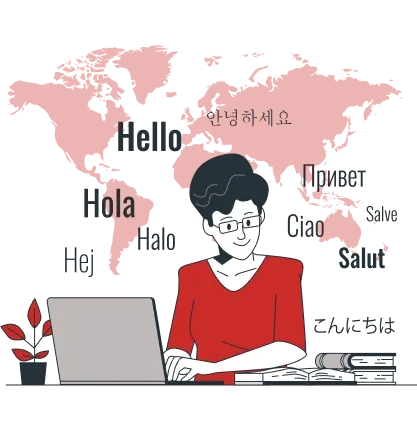 Built to Speak Globally illustration